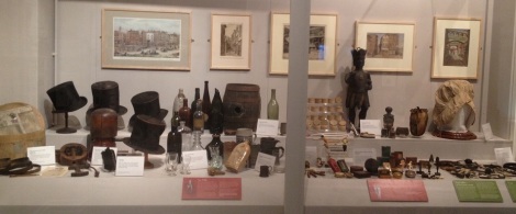 Objects from Charles Dickens era at Cuming Museum