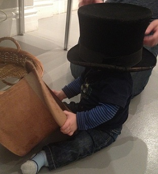 Top Hats at Cuming Museum - Charles Dickens exhibition